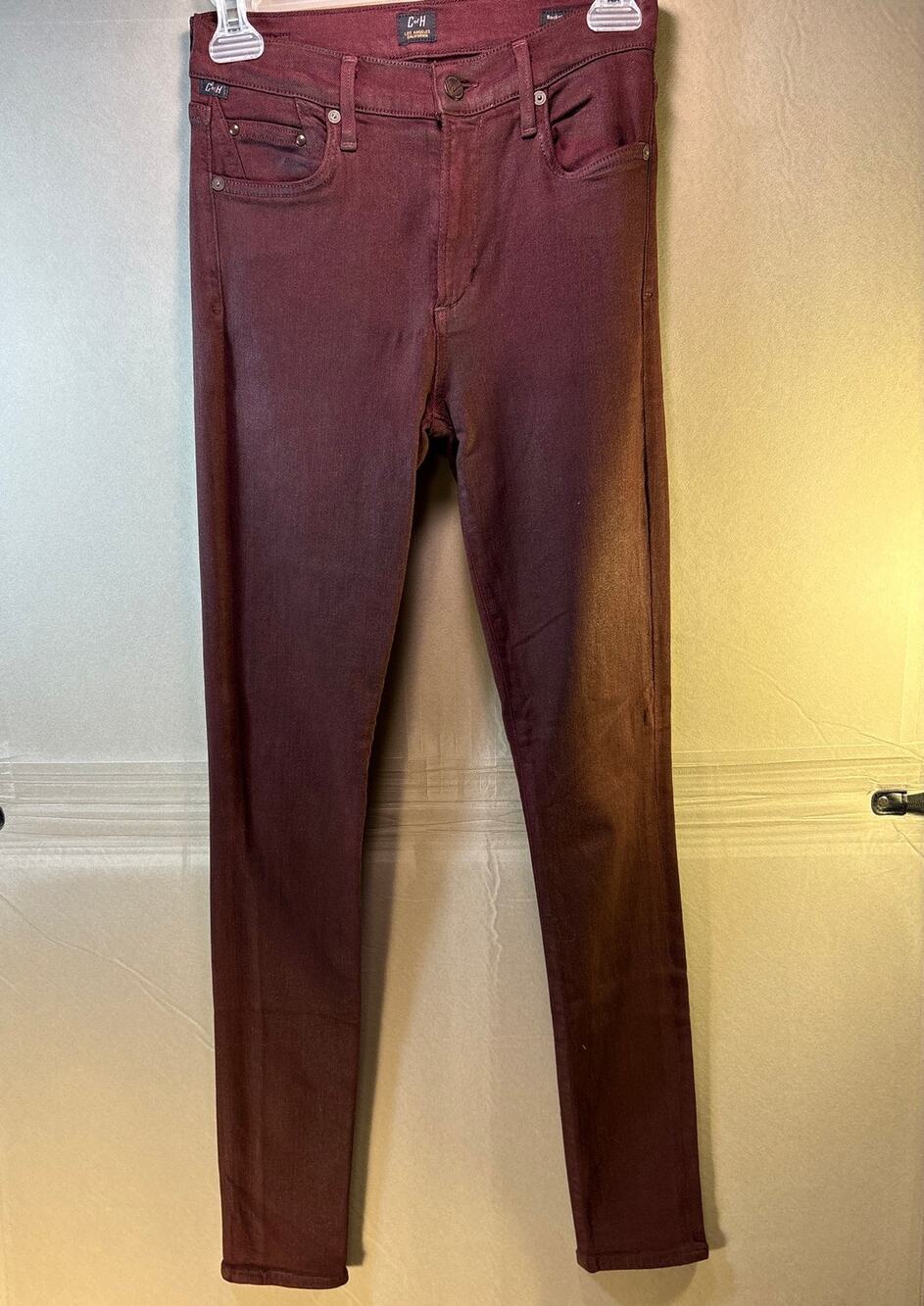 Citizens of Humanity Rocket Jeans. Color: brown, size: 27